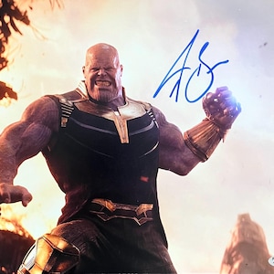 Josh Brolin (Thanos) The Avengers movie Signed 8x10 Photo with COA