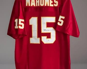 Patrick Mahomes signed Kansas City Chiefs Custom Jersey  with COA