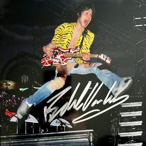 Eddie van halen autograph - Etsy 日本