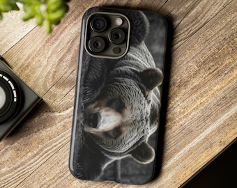 Grizzly Bear Tough Phone Case: Wildlife Photography
