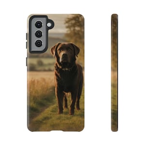 Labrador Dog Phone Case, Farm Life Retriever, Gift for Dog Lover, Labrador Mom Dad, iPhone Mini Pro Max, Samsung Galaxy, Google Pixel