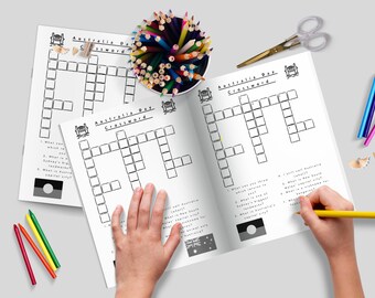 Crossword, Kids crossword, Australia Day crossword, Australia Day printable, Australia Day worksheet, Digital download, Kids worksheet