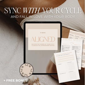 Guide to syncing with your cycle + FREE bonus (3-Day Hormone Reset)