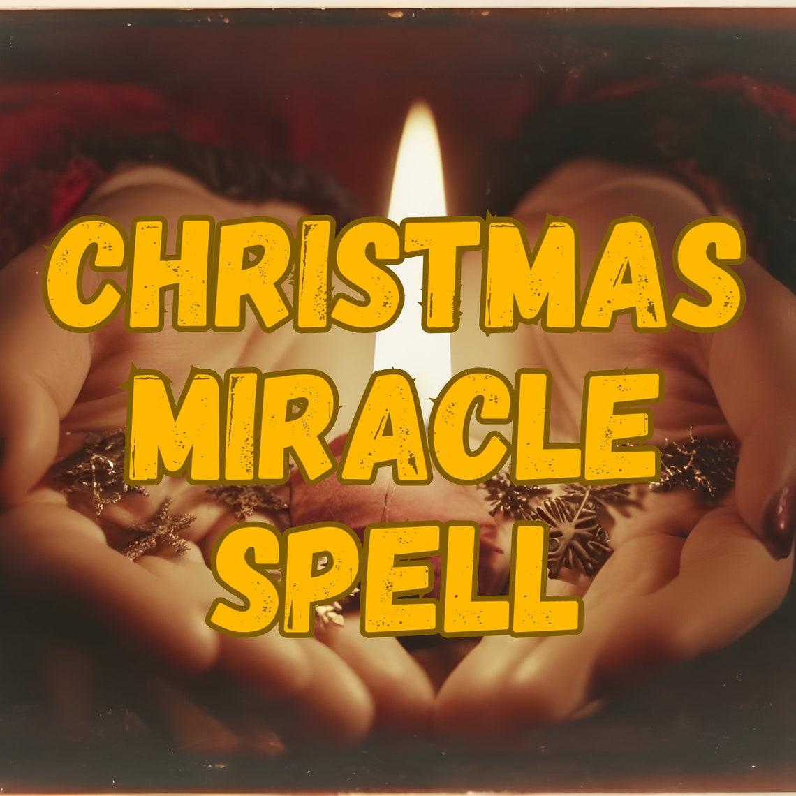 Christmas Miracle Spell Christmas Gift, Mystery, Luck, Spell - Etsy