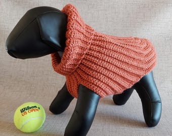 Small and Medium Dogs Clothes Crochet: Hooded Poncho Cape Coat Pattern