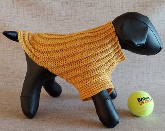 PET CROCHET PATTERN Unisex Cat Puppy Small Dog Basic Sweater