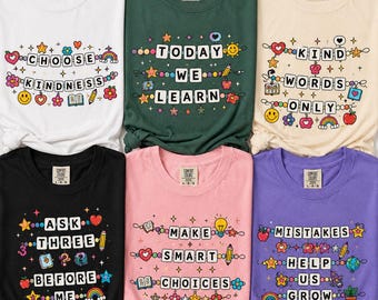 Teacher Grade Level Team Shirts | Positive Classroom Culture Tees | Matching Teacher Shirts | Elementary Teacher Gift | Daycare Staff Shirt