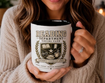 English Teacher Mug Gift for School Staff I Back to school Appreciation Cup I Unique Present from Student I ELA Mug for Literature Lovers
