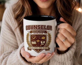 School Counselor Mug Gift for School Staff I Back to school Appreciation Cup I Unique Present from Students I Staff Collection Mug