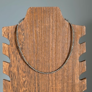 3 mm Navajo Pearl Necklace