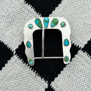 Turquoise Belt Buckle