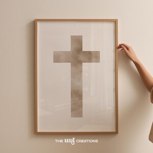 This printable minimalist Christian wall art is perfect as an EASTER home decor, Living room decor, office home decor, dorm room decor, College Apartment Decor, kitchen wall decor, kids and nursery room decor. Also a perfect wedding and anniversary gift for her