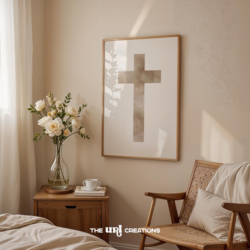 This printable minimalist Christian wall art is perfect as an EASTER home decor, Living room decor, office home decor, dorm room decor, College Apartment Decor, kitchen wall decor, kids and nursery room decor. Also a perfect wedding and anniversary gift for her