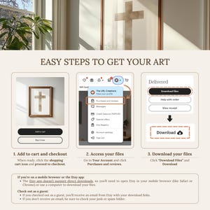 Different ways to download a printable wall art. INSTANT DOWNLOAD. Digital Art Print. Digital Download Product.