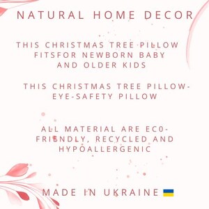 Almohada de árbol de Navidad - Almohadas navideñas / Decoración navideña suave / Regalo de Navidad / Regalo de amigo secreto / Almohada de invierno / Almohada navideña / imagen 11