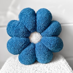 Flower Shaped Pillow - Kids Room Decor | 24 Color Mix | Chamomile Pillow | Boucle Decorative Pillow | Kids Room Decor |