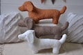 Plush Dog with Name on Ear | Dog Pillow | Personalized Dog Toy | Pet Memorial Pillow | Sausage Dog Toy | Dachshund Pillow | Birthday Gift