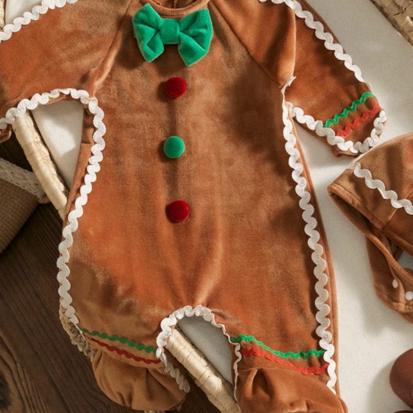Newborn Gingerbread Costume Etsy