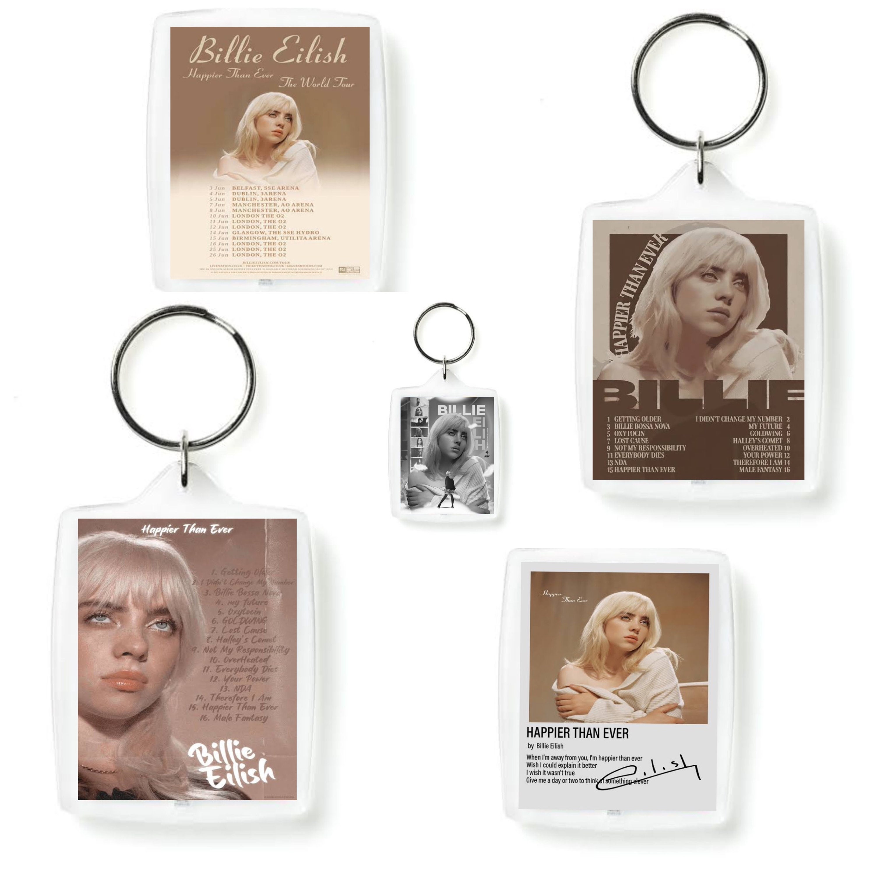 Billie hotsell eilish keychain