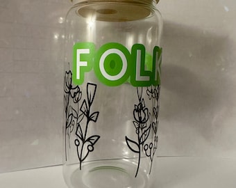 Folklore 16oz Libby tumbler