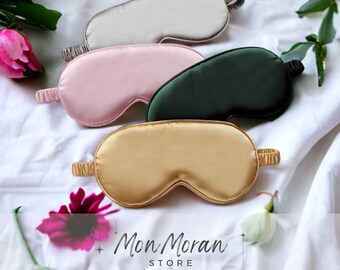Eye Sleeping Masks | Satin Eye Mask | Nighttime Clothing | Bridesmaid Proposal | Gifts Bridesmaid Gifts | Comfort Sleeping Masks for Him&Her