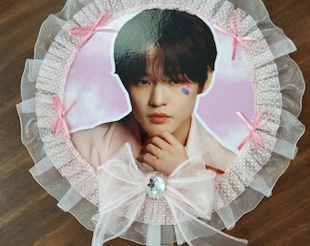 Anpassad Kpop Uchiwa-fläkt | Personlig Jpop-konsertfläkt | Idol-, festival-, anime-fantillverkad merchandise