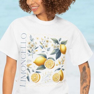 Limoncello Citrus T-Shirt: Fun Summer Lemonade Graphic Tee