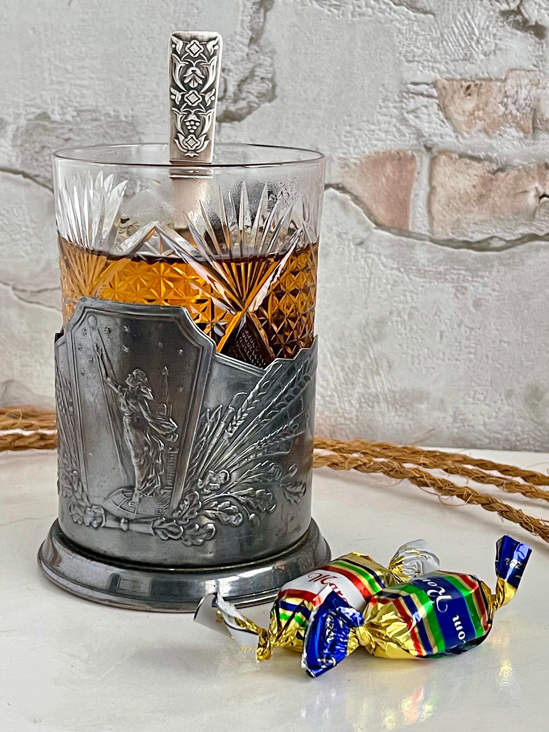 Russian podstakannik - Etsy 日本