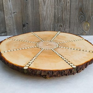 Wood Cake Stand, 18&quot;-19&quot; Cake Stand, Wood Cupcake Stand