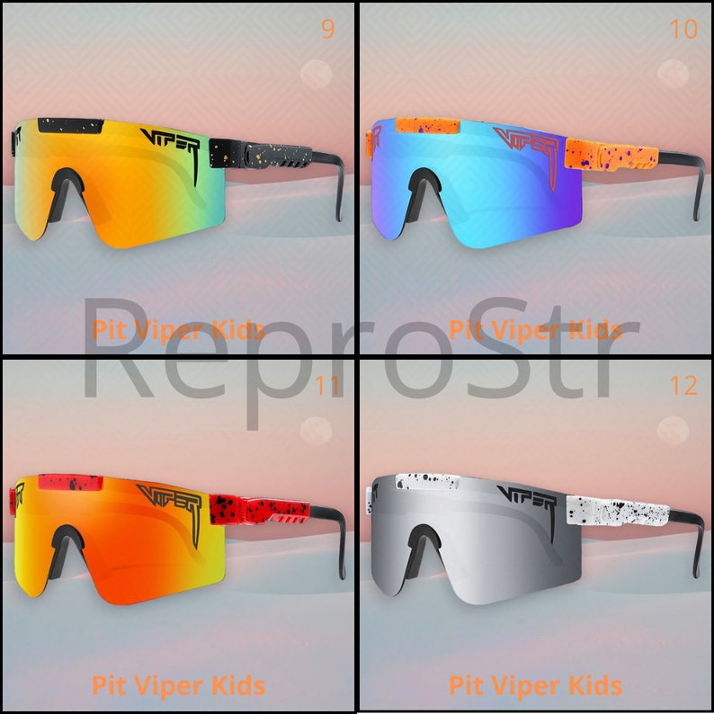 Kids Pit Viper Sunglasses Adult Pit Viper Glasses Unisex Boy Girl Cool