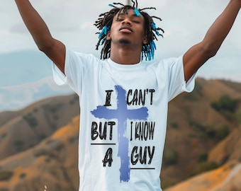 I Know A Guy PNG: Christian Cross Design (Digital Download)