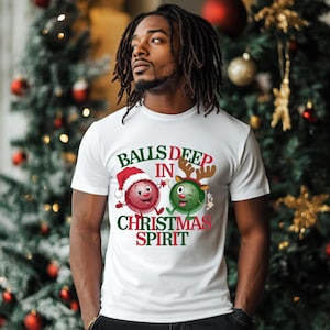 Balls Deep in Christmas Spirit png, Funny Christmas png