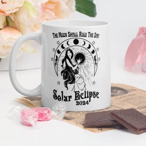 Solar Eclipse Souvenir Mug 2024 Eclipse