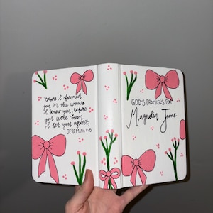 Custom Painted Baby Bible
