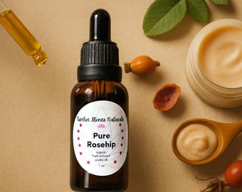 Potent Rosehip Oil | 100% Organic Jojoba for Radiant Skin & Hydration | All Natural Clean Beauty