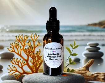 Seaweed Hair Growth Serum | Organic Jojoba Oil, Herbal Infusion