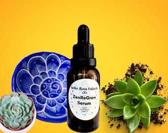 Potent DHT Inspired Herbal Scalp Serum | 100% Organic Jojoba Oil | Hair & Scalp Care | Natural Herbal Infusion