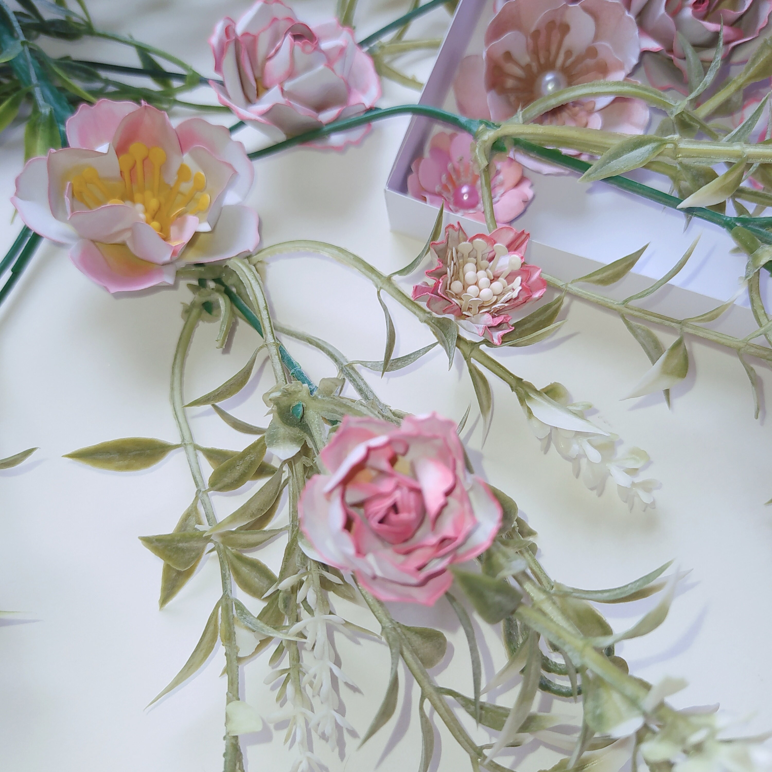 Paper Flowers. Colorful Flowers. Paper Roses. Scrapbooking Accessories ...