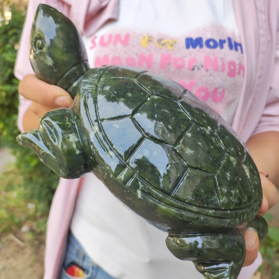 楽天市場】ヒスイ 亀の通販 風水 亀の置物 幸運と成功、緑のアベンチュリン