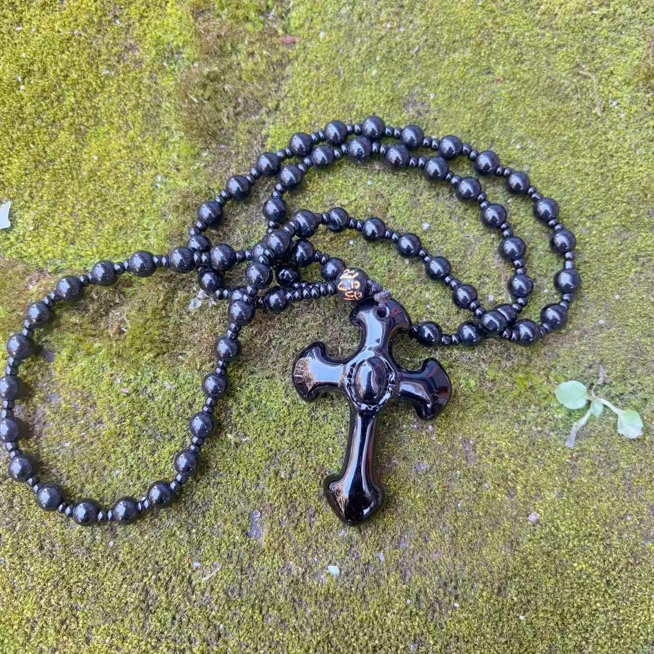 Obsidian cross - Etsy 日本