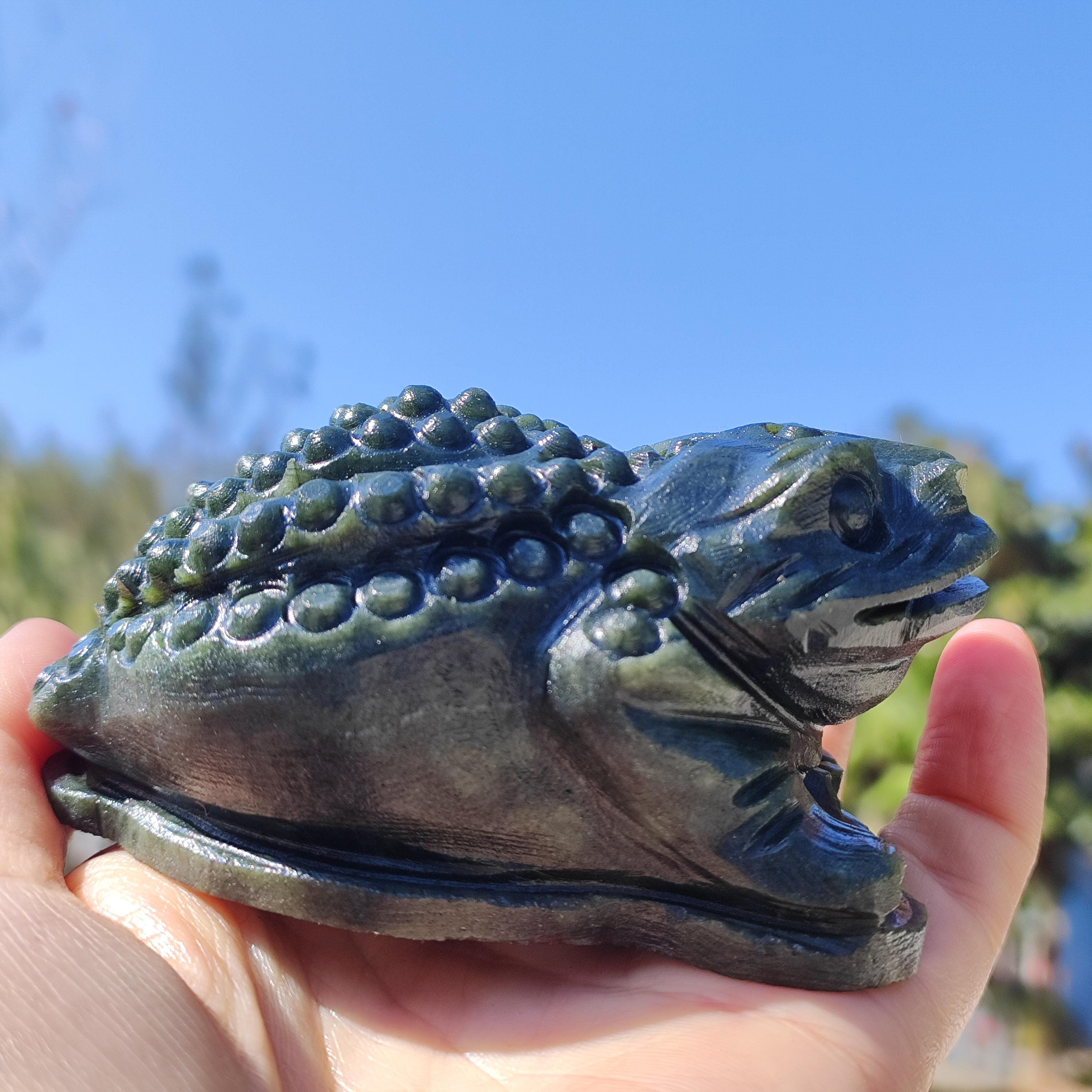 Pyrite Money Frog - Etsy