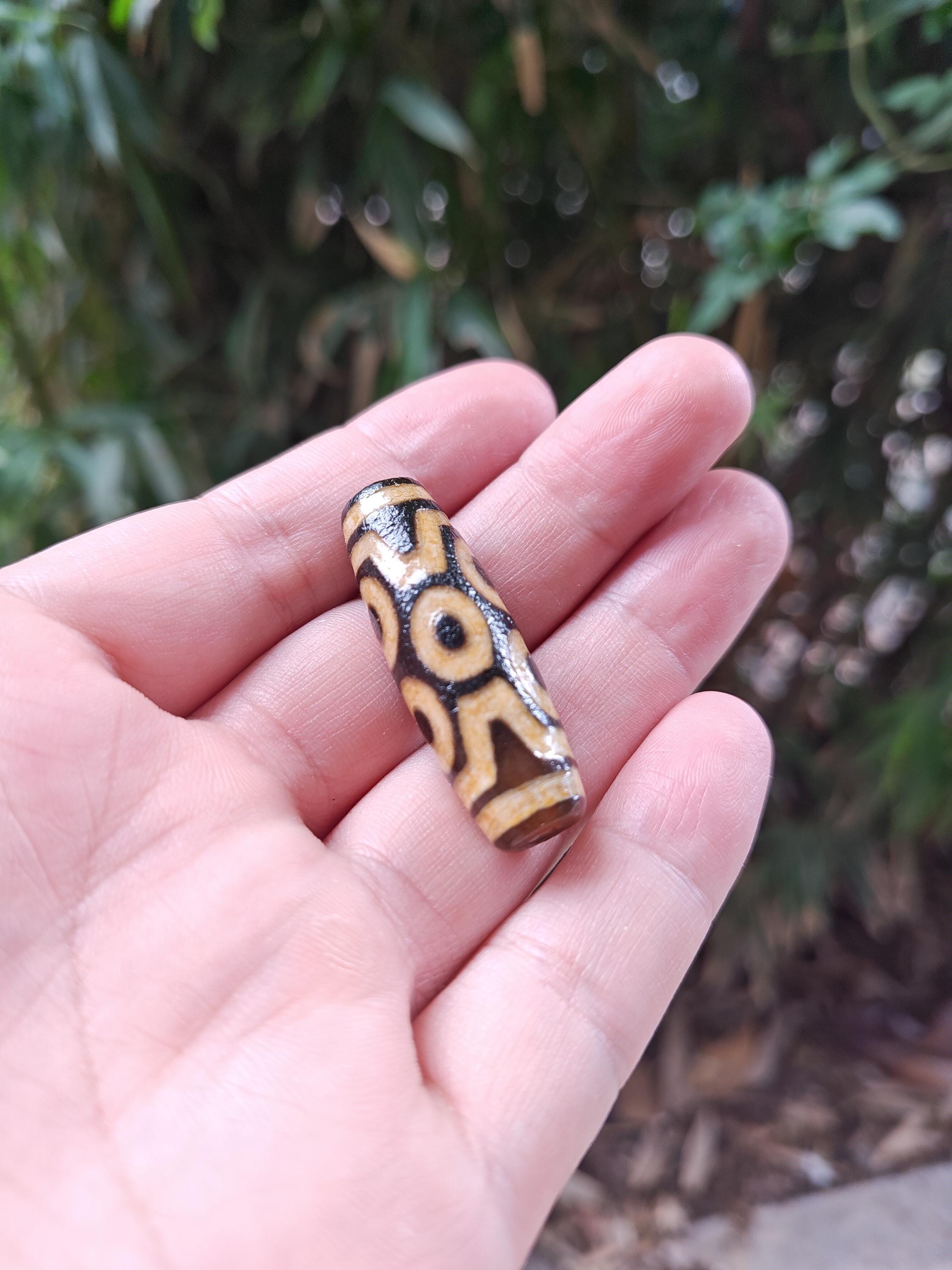 7 Eyes Dzi Beads From Tibet Tianzhu Bangle Jewelry Vintage Bodhi
