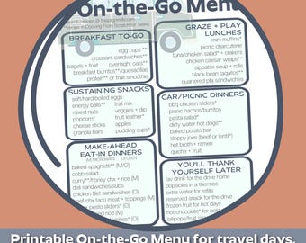 On-the-Go Menu: Travel & Adventure Recipe Ideas