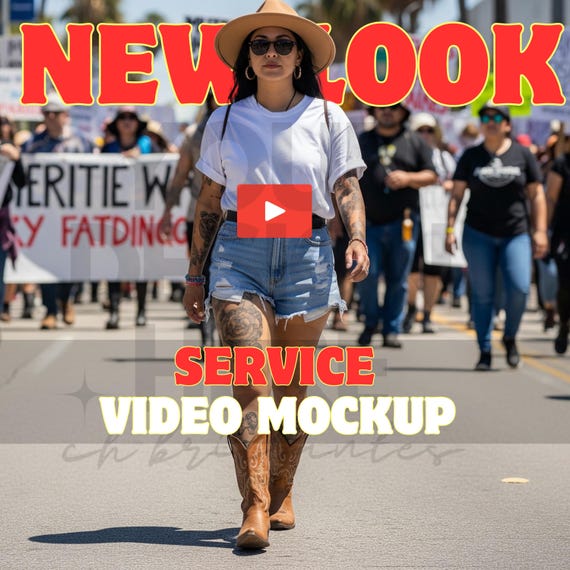 No Kings'T-Shirt Video Mockup Service-Animate Your Design to Impact US Protests-T-Shirt Styles for Your Brand's Cowboy Summer-Bella Canvas