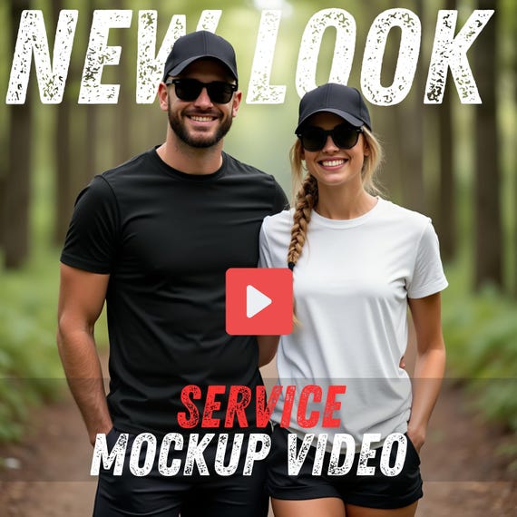 Mockup Video Service for Sports and Promotional Apparel-Showcase Your New Collection with a Professional Look-Men's T-Shirt Mockup video
