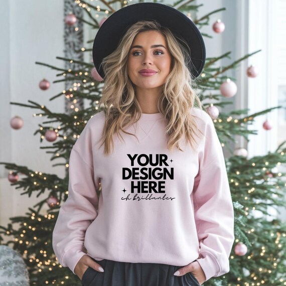 Gildan 18000 Mockup Bundle,Gildan Mockup Bundle Instant Download-Hoodie Crewneck Mockup Bundle Print On Demand,Mockup Bundle- Crewneck