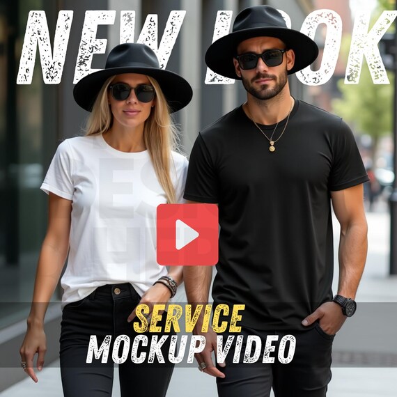 Mockup Video Service for Sports and Promotional Apparel-Showcase Your New Collection with a Professional Look-Men's T-Shirt Mockup video