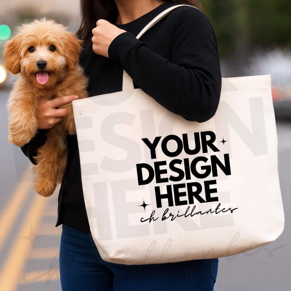 Tote Bag Mockup, Liberty bags oad113 mockup, Cotton canvas tote bag mockup bundle, shopping bag mockup, printify, printful, boho tote mockup