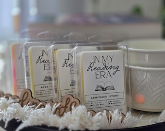In My Reading Era Wax Melts | Bookish Wax Melts | Wax Melts | Flameless Candles | Lemonade Scents