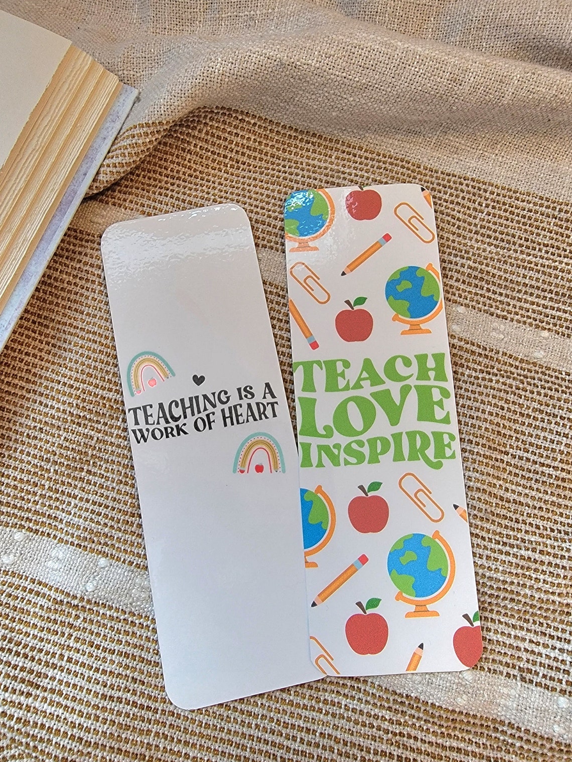 Teacher Bookmarks | Teacher Appreciation | Bookmarks | Book Accessories ...
